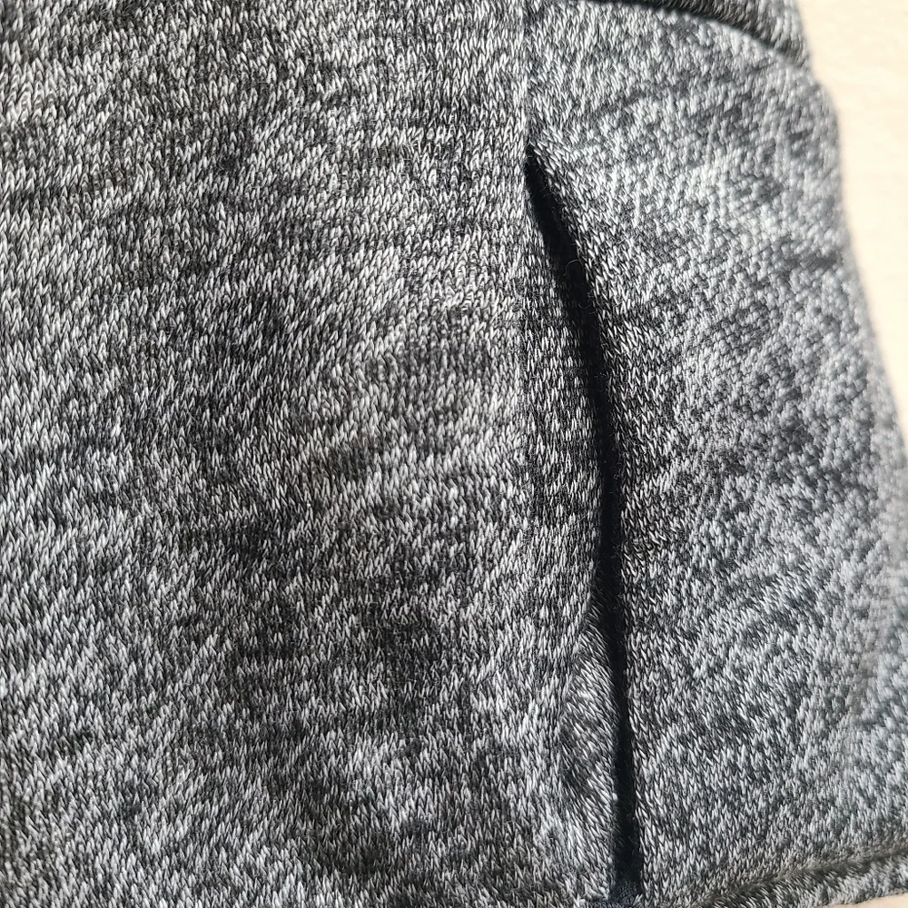 Me Jane Open Front Faux Sherpa Vest, Grey And White, Size 12 (Girl's)